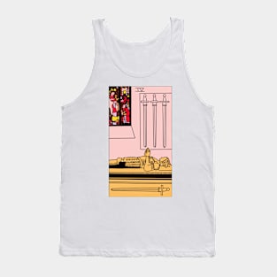 4 of Swords Tank Top